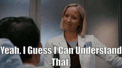 Chicago Med Hannah Asher GIF - Chicago Med Hannah Asher I Guess I Can Understand That GIFs