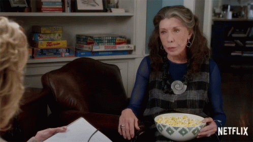 Gasp Grace And Frankie GIF - Gasp Grace And Frankie Season1 GIFs