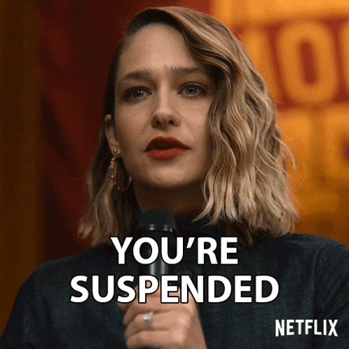 You'Re Suspended Hope Haddon GIF - You'Re Suspended Hope Haddon Sex Education GIFs