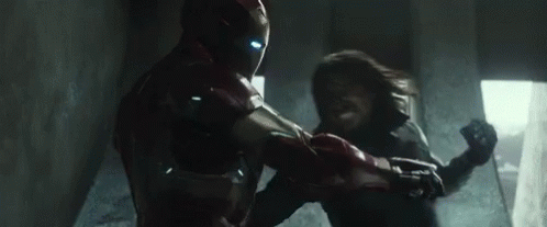 Captain America Civil War Bucky GIF - Captain America Civil War Bucky Ironman GIFs