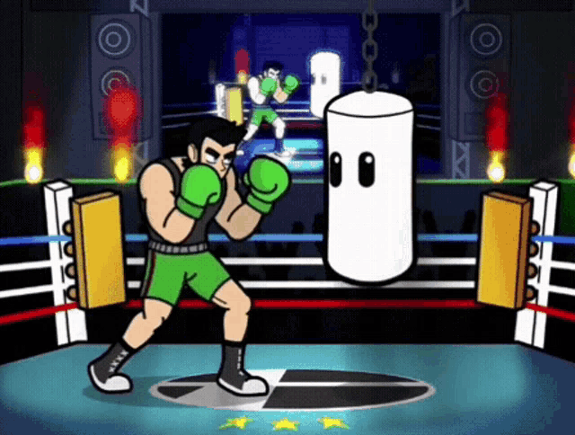 Little Mac Punch Out GIF - Little Mac Punch Out Super Smash Bros GIFs