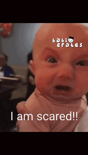 Pissed Off Baby GIF - Pissed Off Baby Fear GIFs