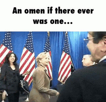Hillary Omen GIF - Hillary Omen Election2016 GIFs