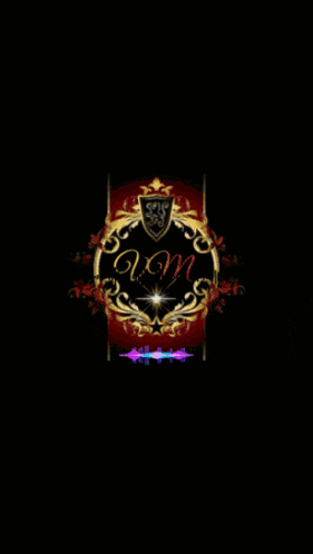 a black background with gold lettering that says family