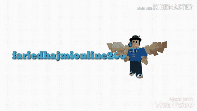 a roblox character with the name fariedhajmionline200