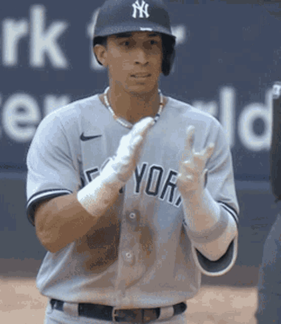 New York Yankees Oswaldo Cabrera GIF - New York Yankees Oswaldo Cabrera Yankees GIFs