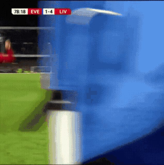 a soccer game between eve and liv is being shown