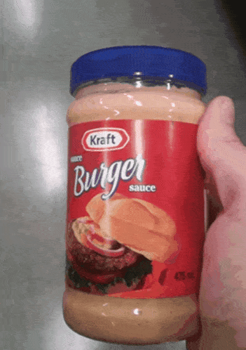 Kraft Burger Sauce GIF - Kraft Burger Sauce Kraft Foods GIFs