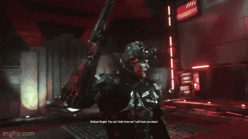 a man in a futuristic suit is talking to another man in a video game