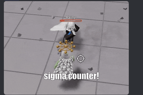 a screenshot of a video game with the words sigma counter on the bottom
