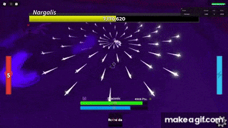 a video game is being played and nargalis is being killed