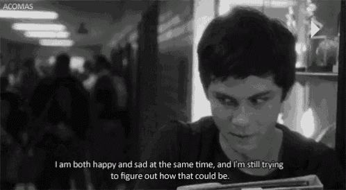 a black and white photo of a boy reading a book with a quote from acomas .