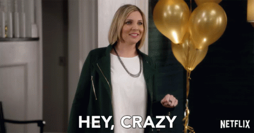 Hey Crazy GIF - Hey Crazy Grace And GIFs