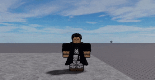 a cartoon character in a video game with a cloud above his head