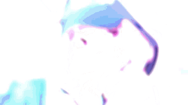 a girl with pink hair wearing a blue hat and a white hoodie