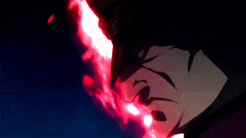 a cartoon character says " what if i told you everything has gone according to my plan " in a dark room