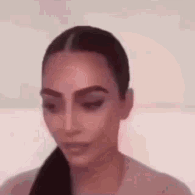 Kim Kardashian Kim GIF - Kim Kardashian Kim Looking Around GIFs