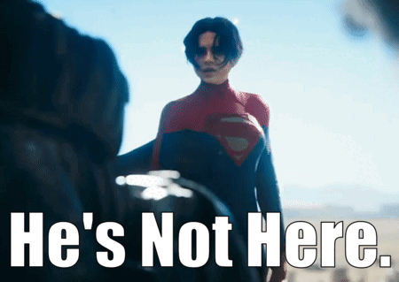 Supergirl Hes Not Here GIF - Supergirl Hes Not Here The Flash Movie GIFs