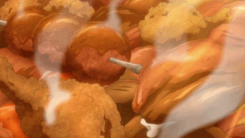 Toriko Anime GIF - Toriko Anime Meat GIFs