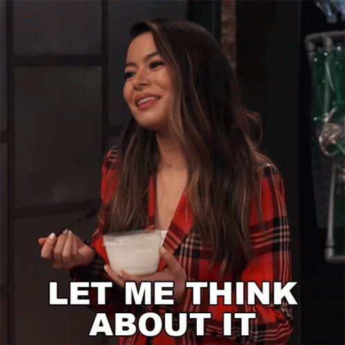 Let Me Think About It Carly Shay GIF - Let Me Think About It Carly Shay Icarly GIFs