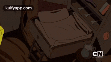 a cartoon character says goodnight homie on the bottom of the screen