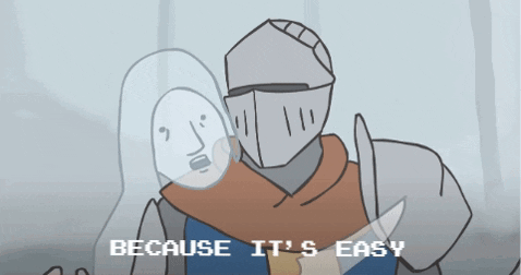 Happy Souls Does A Lot Of Damage GIF - Happy Souls Does A Lot Of Damage Backstab GIFs
