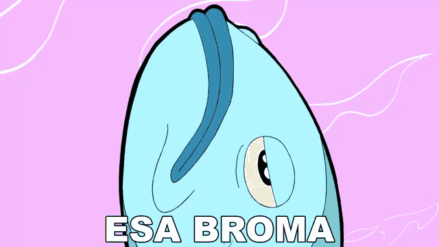 a cartoon of a fish with the words apesta como yo written below it