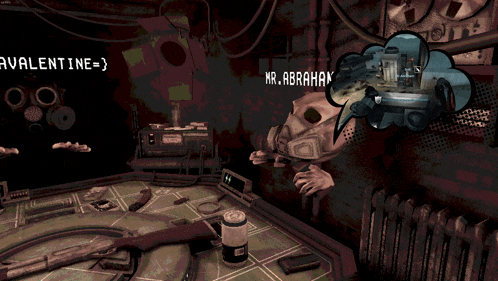 a screenshot of a video game with the name mr abraham