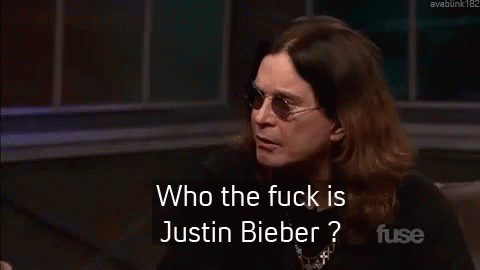 Justin Bieber Ozzy GIF - Justin Bieber Ozzy Who The Fuck GIFs
