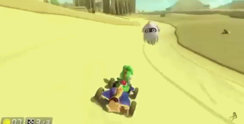 Mario Kart Yoshi GIF - Mario Kart Yoshi Donkey GIFs