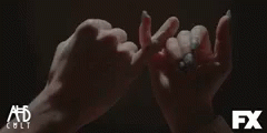 Pinky Promise Ahs GIF - Pinky Promise Ahs Americanhorrorstory GIFs