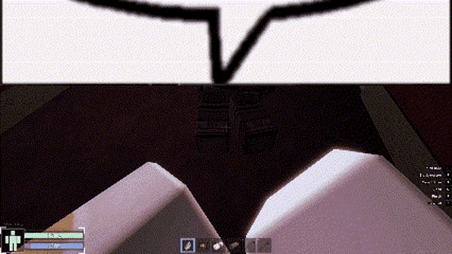 a screenshot of a video game with a skull and a speech bubble on the screen .