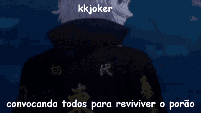 a picture of a person with the words " kkjoker " on top
