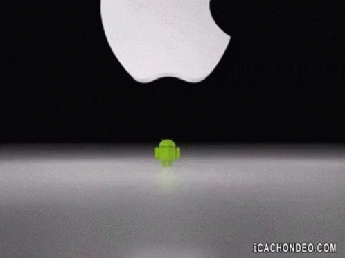 Apple Android GIF - Apple Android Apple Crushes Android GIFs