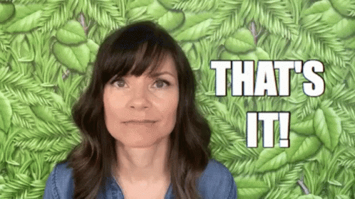 Your Happy Workplace Wendy Conrad GIF - Your Happy Workplace Wendy Conrad Thats It GIFs