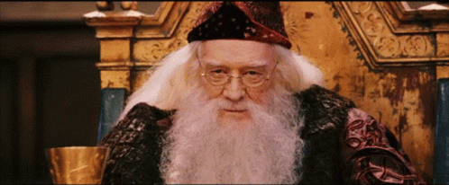 Dumbledore Cheers GIF