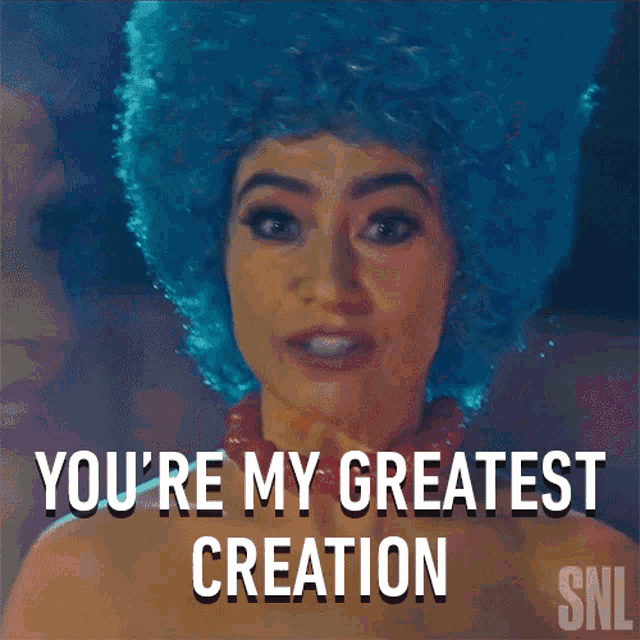 Youre My Greatest Creation Marge Simpson GIF - Youre My Greatest Creation Marge Simpson Saturday Night Live GIFs