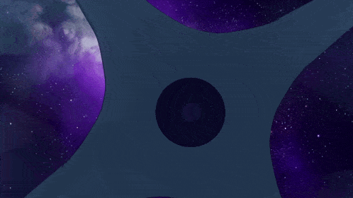 a purple background with a circle around a drone