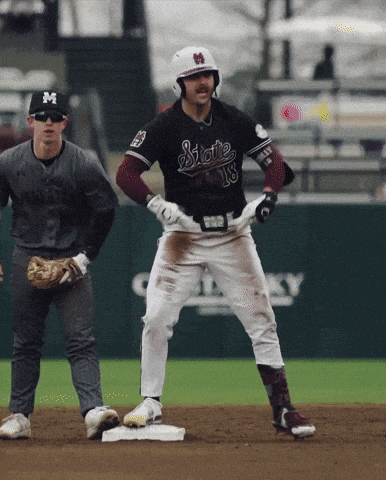a baseball player wearing a jersey that says state 18 on it