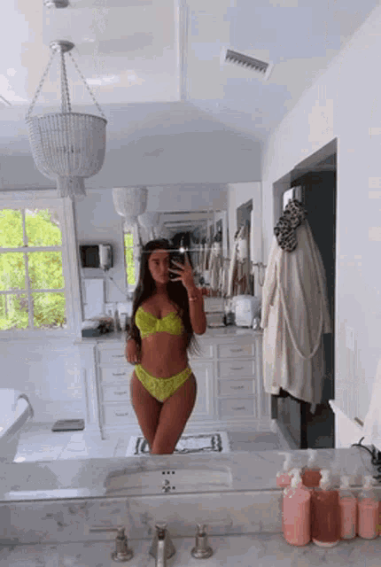 Stassiebaby Bikini GIF - Stassiebaby Bikini Mirror Selfie GIFs
