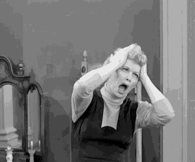 Oh No Lucille Ball GIF - Oh No Lucille Ball I Love Lucy GIFs