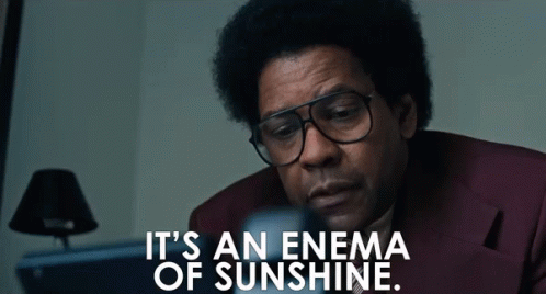 Its An Enema Of Sunshine Denzel Washington GIF - Its An Enema Of Sunshine Denzel Washington GIFs