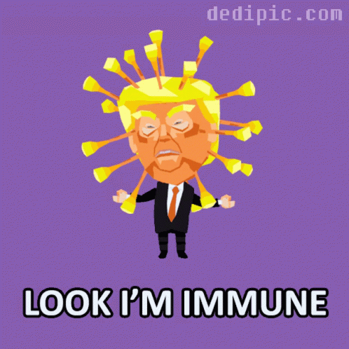 Immunity Trump Immune GIF
