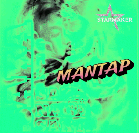 a yellow poster with a pink starmaker logo