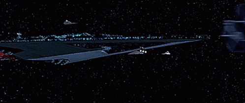 Super Star Destroyer Star Wars GIF - Super Star Destroyer Star Wars Spaceship GIFs