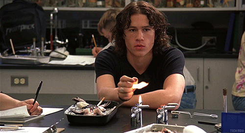 10 Things I Hate About You GIF - Fire Playing Fire Thinking GIFs