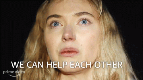 We Can Help Each Other Autumn GIF - We Can Help Each Other Autumn Imogen Poots GIFs