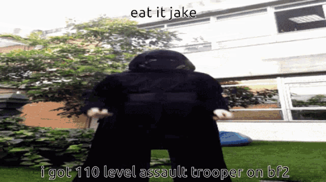 Star Wars 110level Assault Trooper GIF - Star Wars 110level Assault Trooper Eat It Jake GIFs