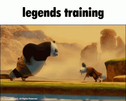 Legends Training GIF - Legends Training GIFs