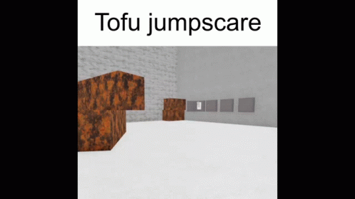Tofu Jumpscare GIF - Tofu Jumpscare GIFs